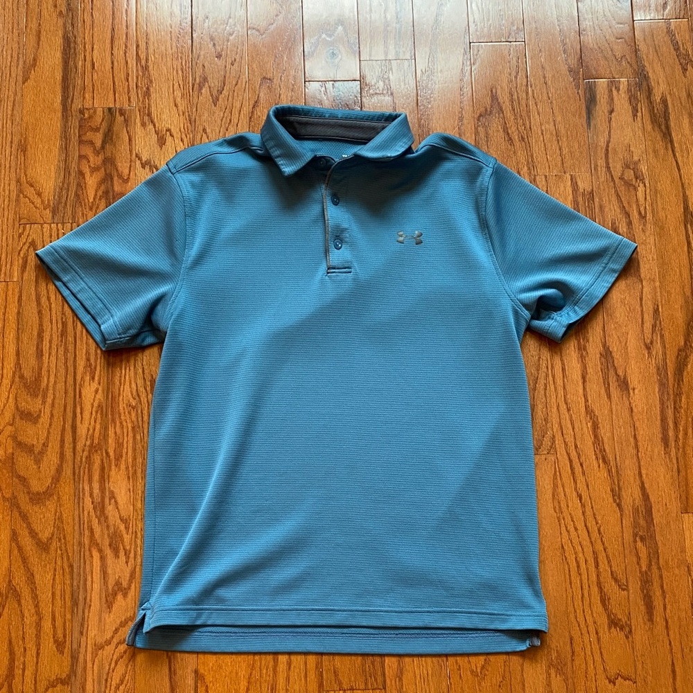 Under Armour Teal Polo Shirt